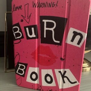 Burn Book Pink Tablet Cover - Unbranded